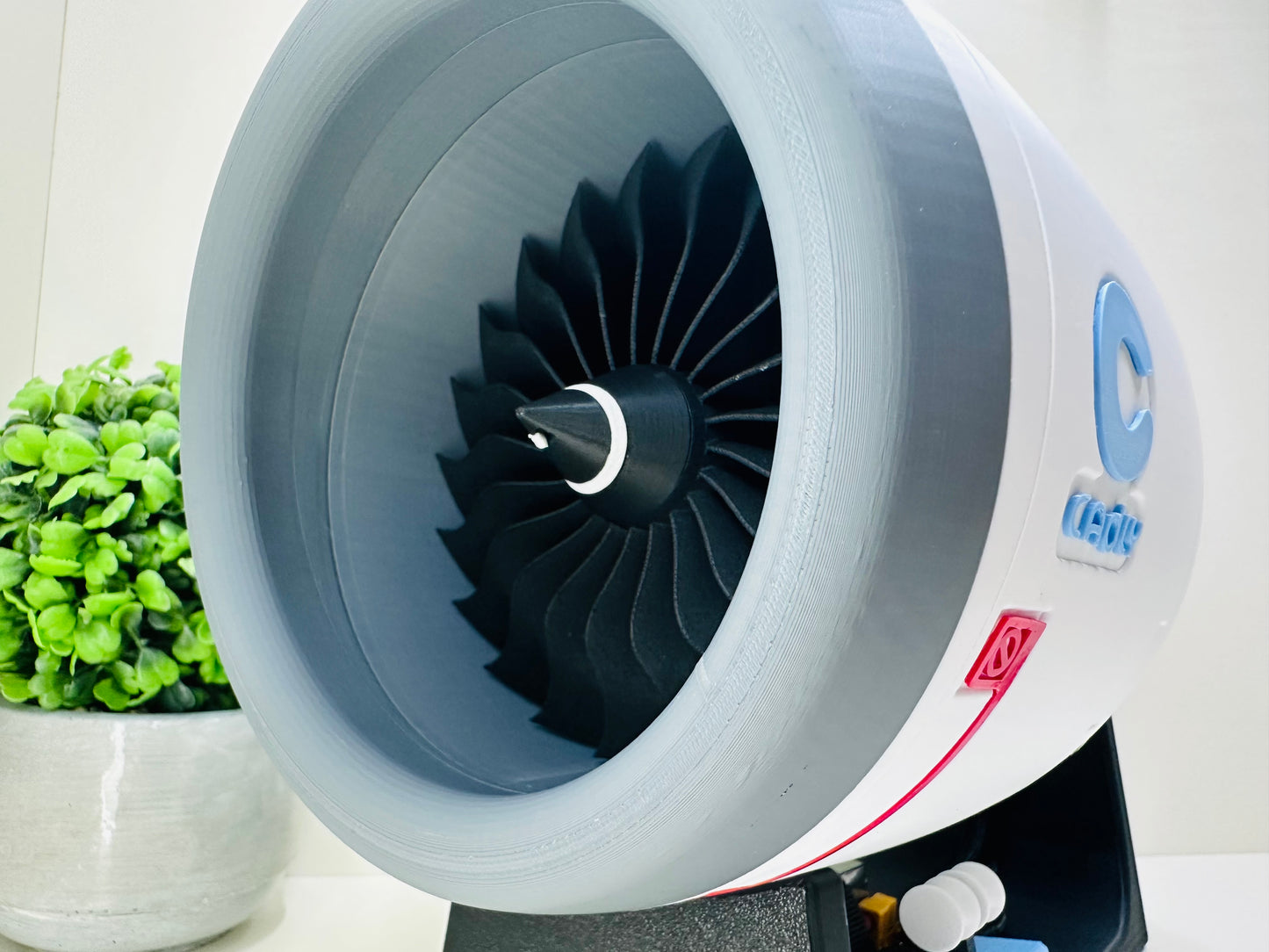 Electric TurboFan With Functional Reverse Thrusting