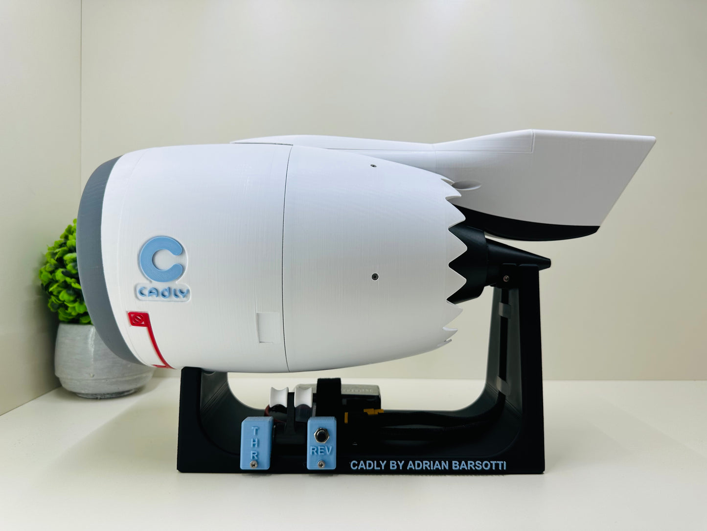 Electric TurboFan With Functional Reverse Thrusting