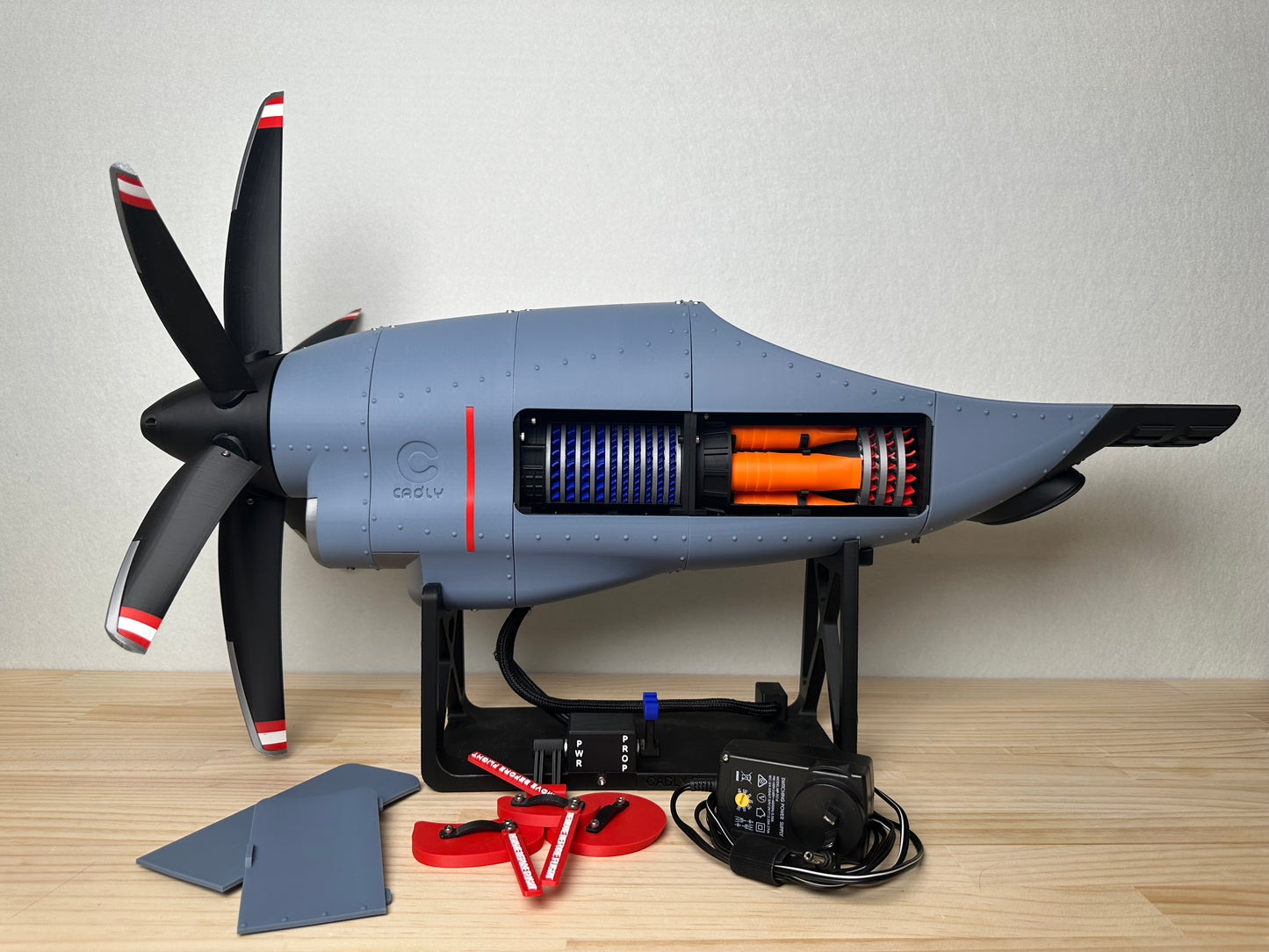 Electric TurboProp with Variable Pitch Propellers